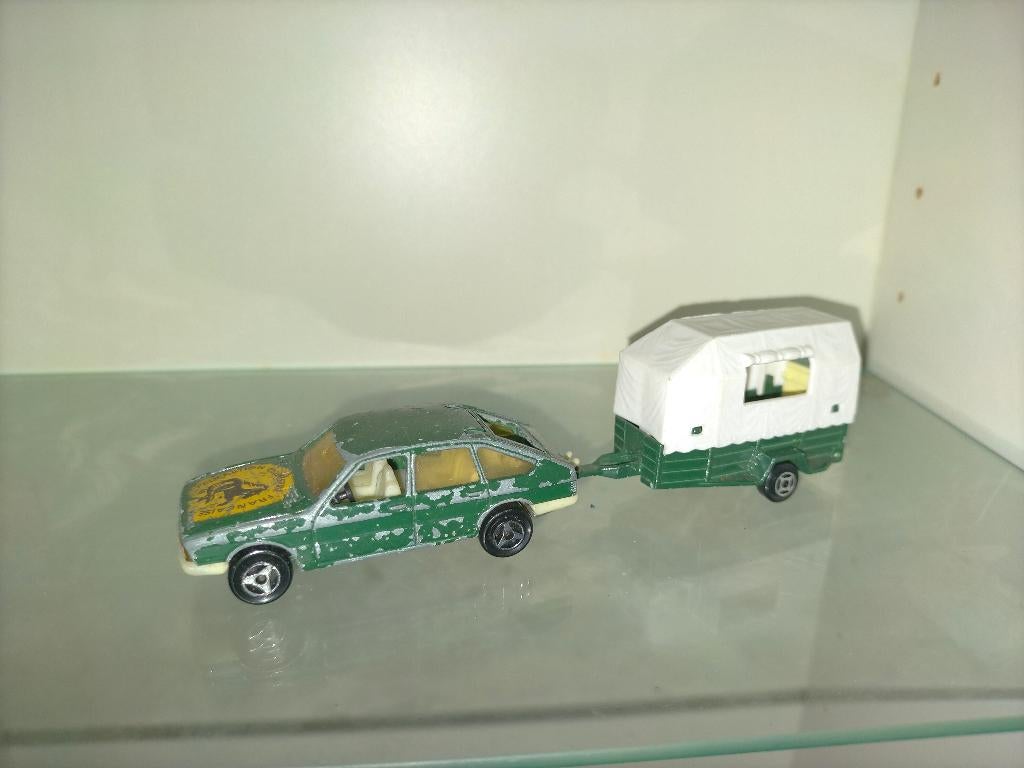 Majorette Simca Talbot 1308+aanhanger, Ophalen of Verzenden, Majorette