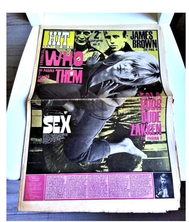 hitweek nr.3 uit 1966, Boeken, Ophalen of Verzenden, Gelezen, Muziek, Film of Tv