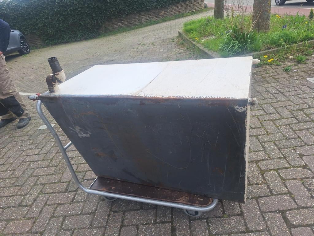 2x Stalen Dieseltanks (600+ liter) voor Boot met koppelstuk., Ophalen of Verzenden, Motor en Techniek, Zeilboot of Motorboot