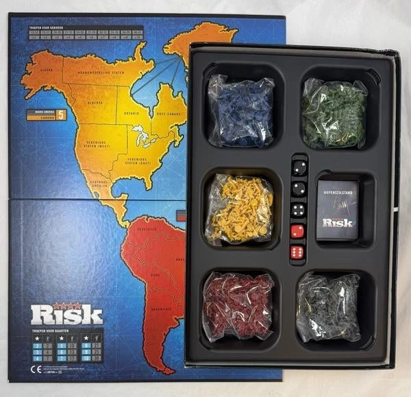 Hasbro Risk Bordspel compleet Versie 2010 gezelschapsspel, Coolsingel 104, 3011 AG Rotterdam, Netherlands, Verzenden, Een of twee spelers
