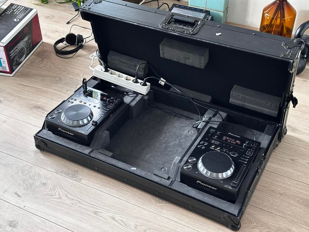 Pioneer CDJ-350 set met Zomo flightcase, Muziek en Instrumenten, Ophalen, Gebruikt, Dj-set, Pioneer