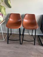 2x Dutchbone barkrukken, Huis en Inrichting, Ophalen, Gebruikt, Met voetsteun, 60 tot 90 cm