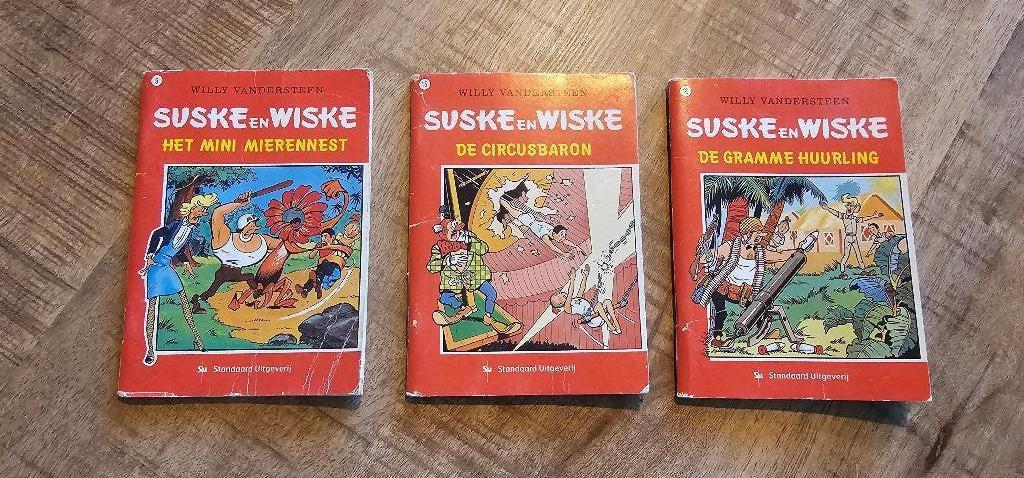 suske en wiske mini album 3x samen in 1 koop, Meerdere stripboeken, Ophalen of Verzenden, Gelezen