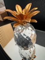 Swarovski Ananas met Gouden Bladeren, Swarovski, Swarovski, Verzenden, Zo goed als nieuw