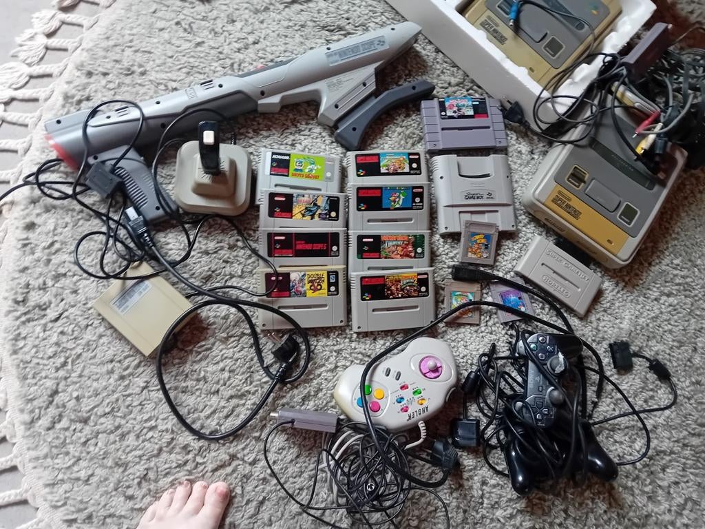 Diverse Nintendo Spullen: , Accessoires & Game, Spelcomputers en Games, Games | Nintendo Super NES, Gebruikt, Overige genres, 1 speler