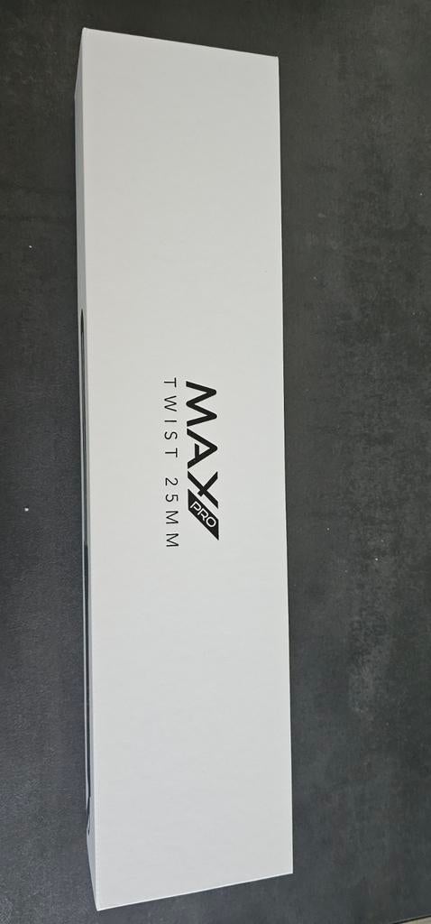 Max Pro Twist 25mm krultang nieuw in doos, Ophalen of Verzenden, Nieuw, Krultang of Stijltang