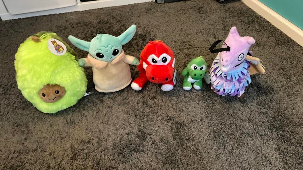Diverse knuffels, Ophalen of Verzenden, Zo goed als nieuw, Overige typen