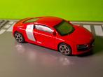 Bburago - Audi R8 [rood] 1/43, Ophalen of Verzenden, Gebruikt, Auto, Overige merken