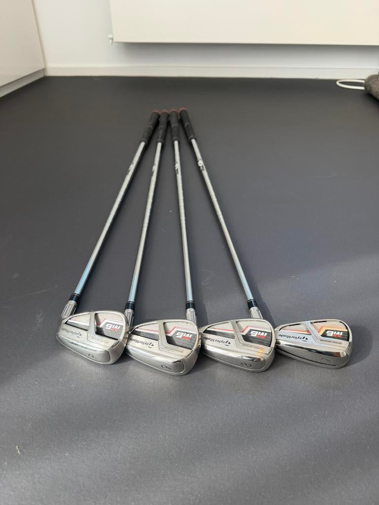 Taylormade M6 ijzerset - P/7 - ZGAN - S flex - 6S1343, Sport en Fitness, Golf, Zo goed als nieuw, Set, Overige merken, Ophalen of Verzenden