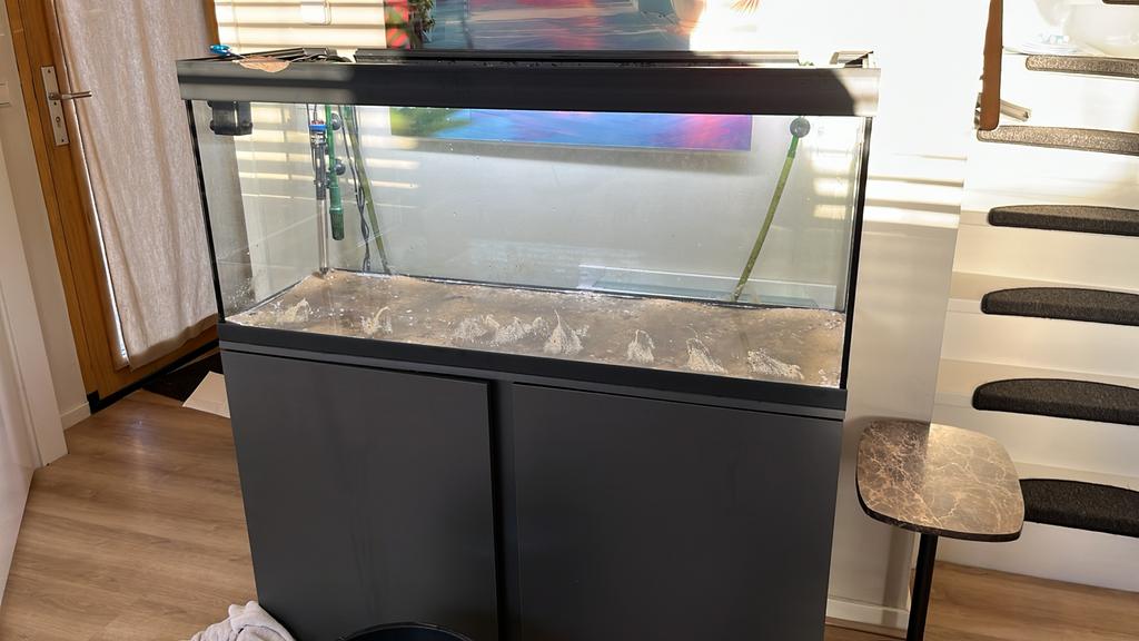 Aquarium Eheim set vivaline LED 240, Dieren en Toebehoren, Ophalen, Gebruikt, Inclusief deksel, Aquariummeubel