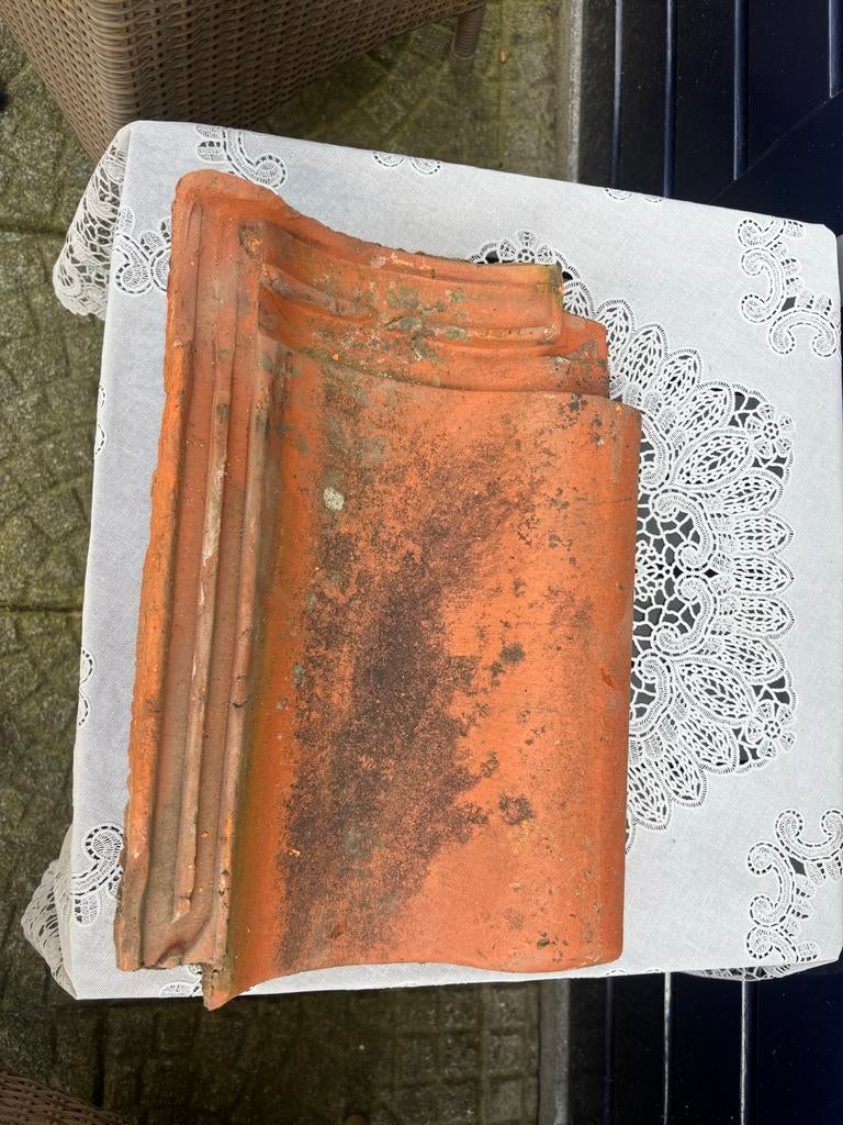 Gebruikte dakpannen en nokpannen, Ophalen, Gebruikt, Steen of Klei, 15 m² of meer