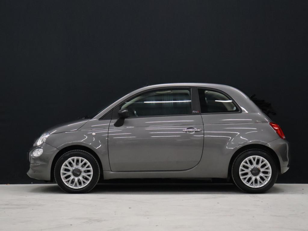 Fiat 500C 0.9 TwinAir Turbo Popstar [CABRIOLET, CRUISE CONTR, Stof, Gebruikt, Cabriolet, Origineel Nederlands