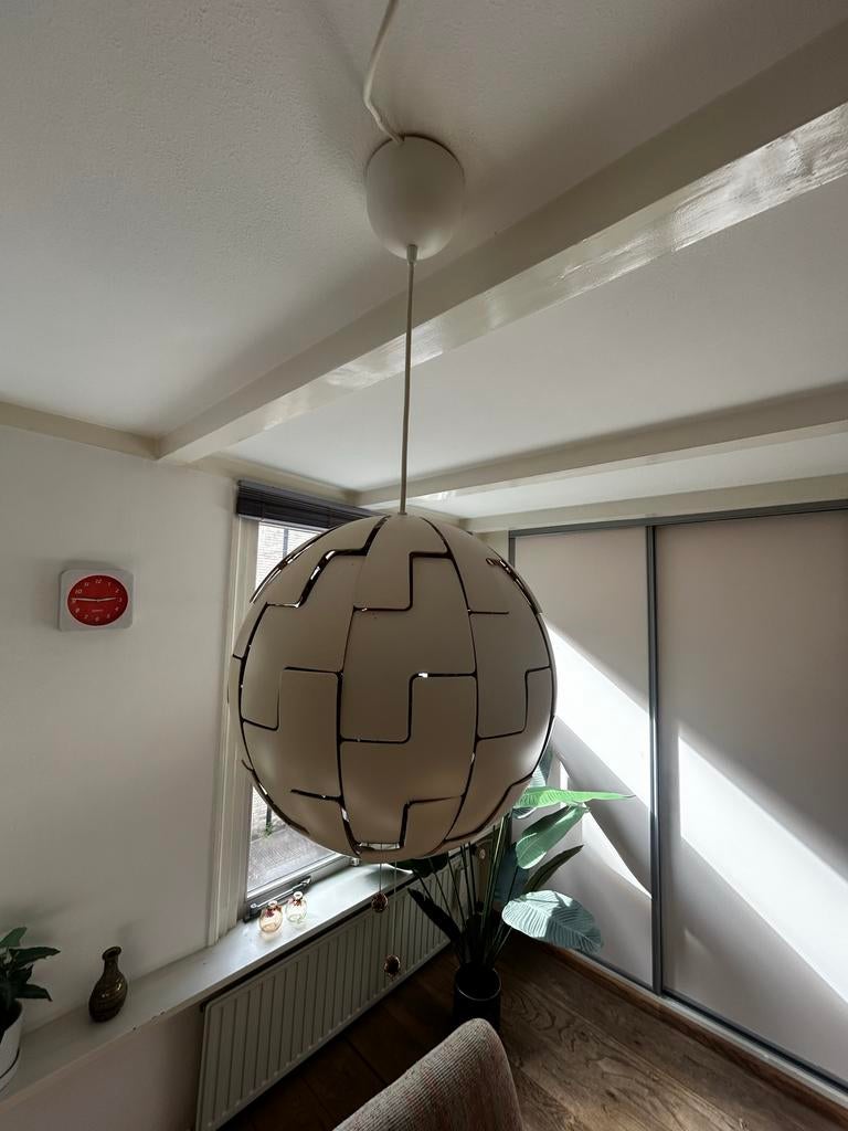 IKEA PS 2014 Hanglamp - Wit/Koper, Ophalen, Gebruikt, Metaal, 50 tot 75 cm