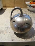 Decoratie metalen deelbare "appel", Ophalen, Zo goed als nieuw