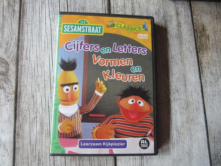 Sesamstraat 10x Dvd, Cd's en Dvd's, Dvd's | Kinderen en Jeugd, Gebruikt, Film, Educatief, Alle leeftijden, Ophalen of Verzenden