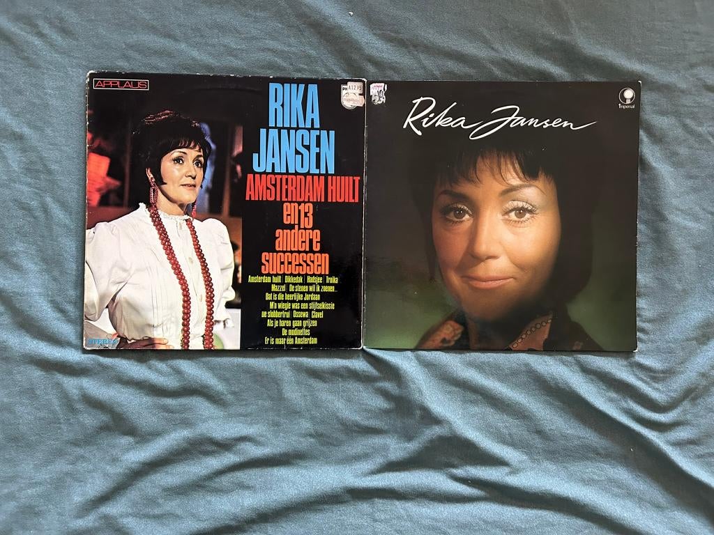 2 LP's Rika Jansen (ook per stuk te koop), Gebruikt, Ophalen of Verzenden, 1970 - 1979, Levenslied of Smartlap