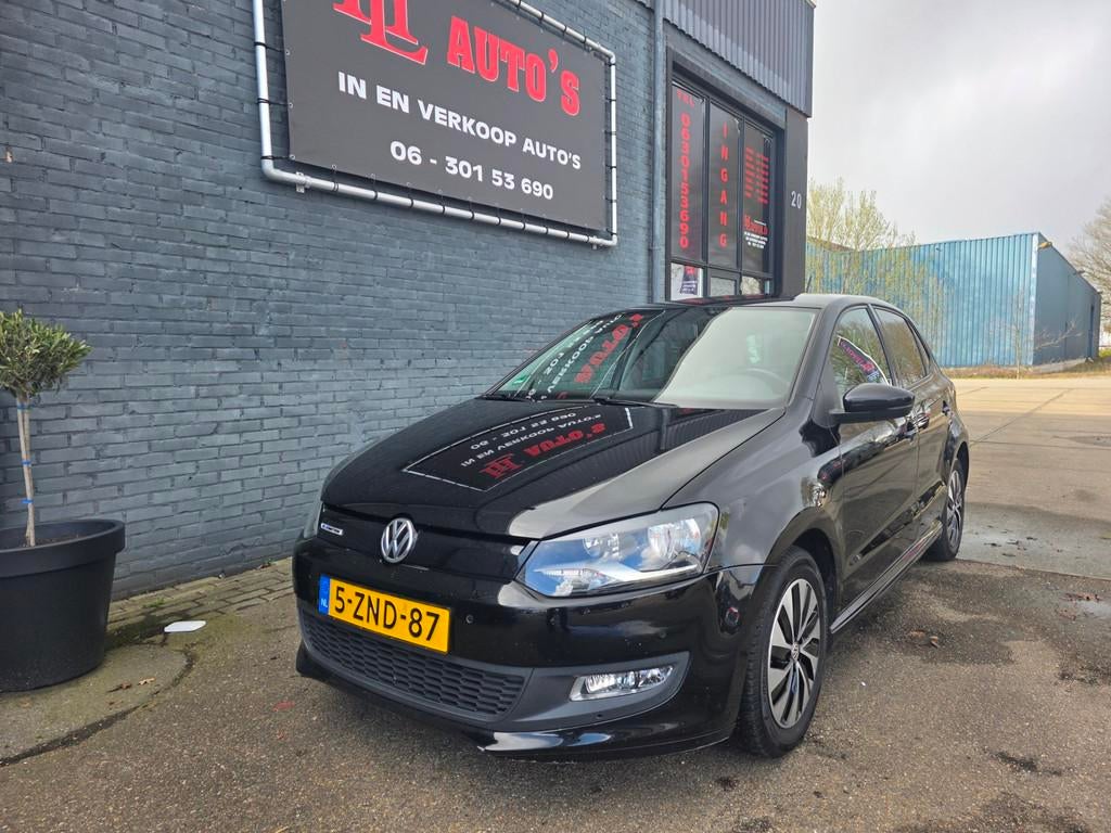 Volkswagen Polo 1.4 TDI BlueMotion, Voorwielaandrijving, Stof, Gebruikt, Zwart