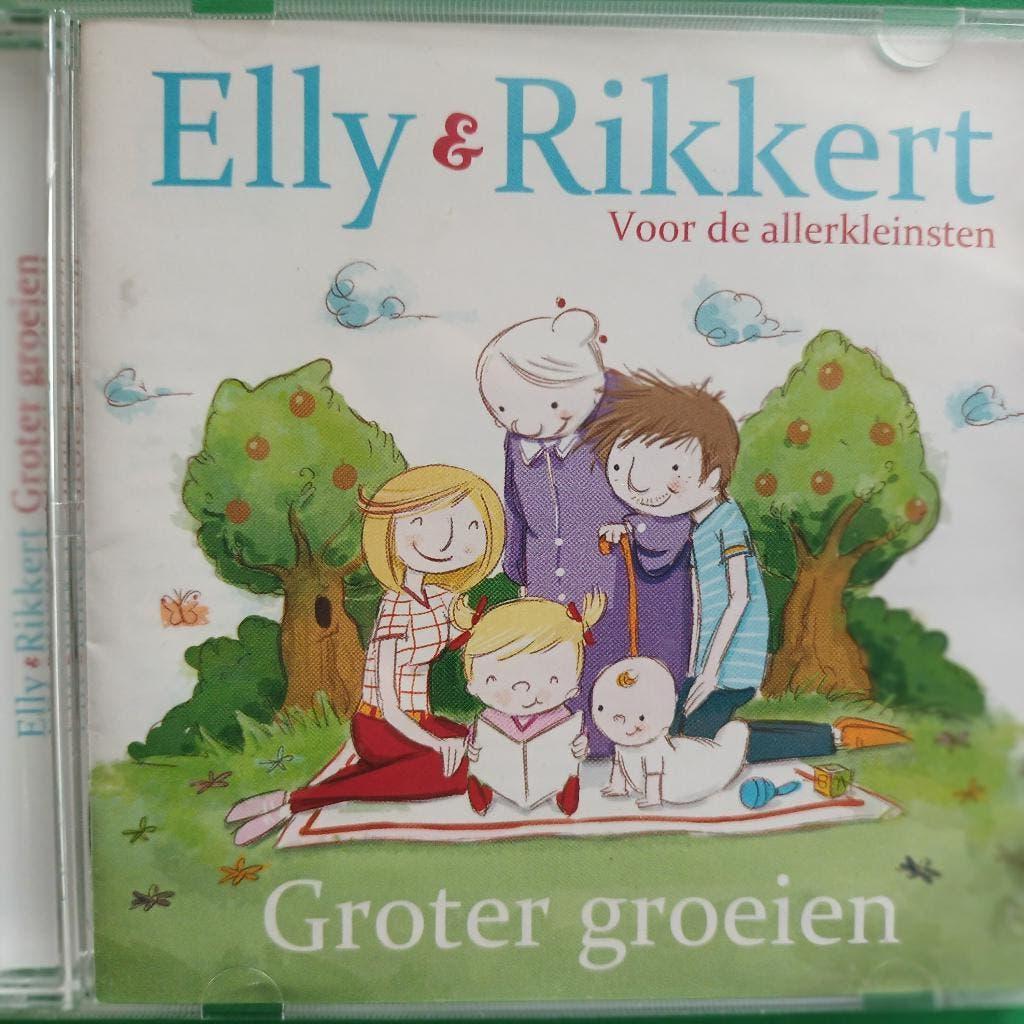 ELLY & RIKKERT - GROTER GROEIEN (VOOR DE ALLERKLEINSTEN), Cd's en Dvd's, Cd's | Kinderen en Jeugd, Ophalen of Verzenden, Zo goed als nieuw