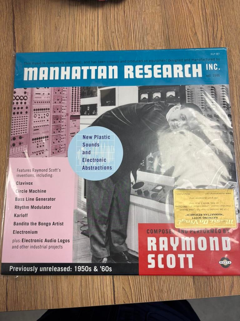 Raymond scott/ manhattan research, Ophalen of Verzenden, Zo goed als nieuw, Overige merken
