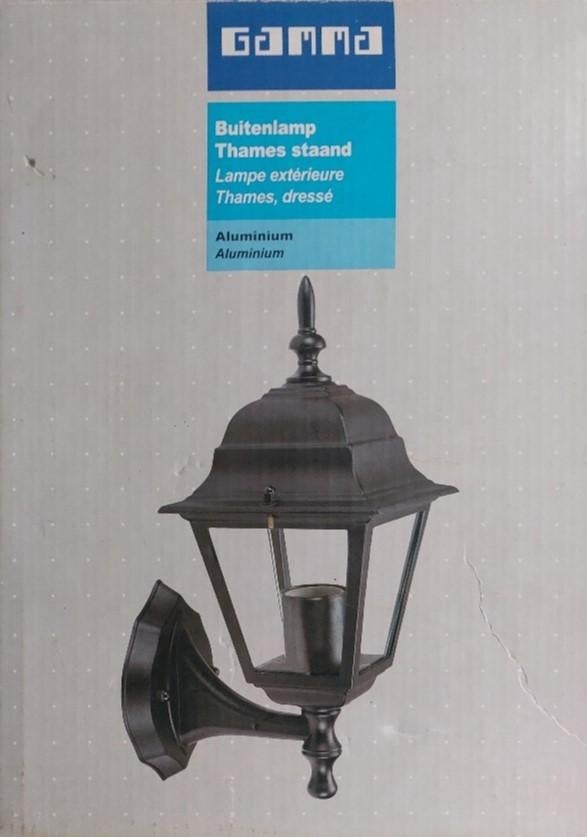 Buitenlamp Thames van de Gamma (NIEUW), Minder dan 50 watt, Wandlamp, Ophalen of Verzenden, Netvoeding