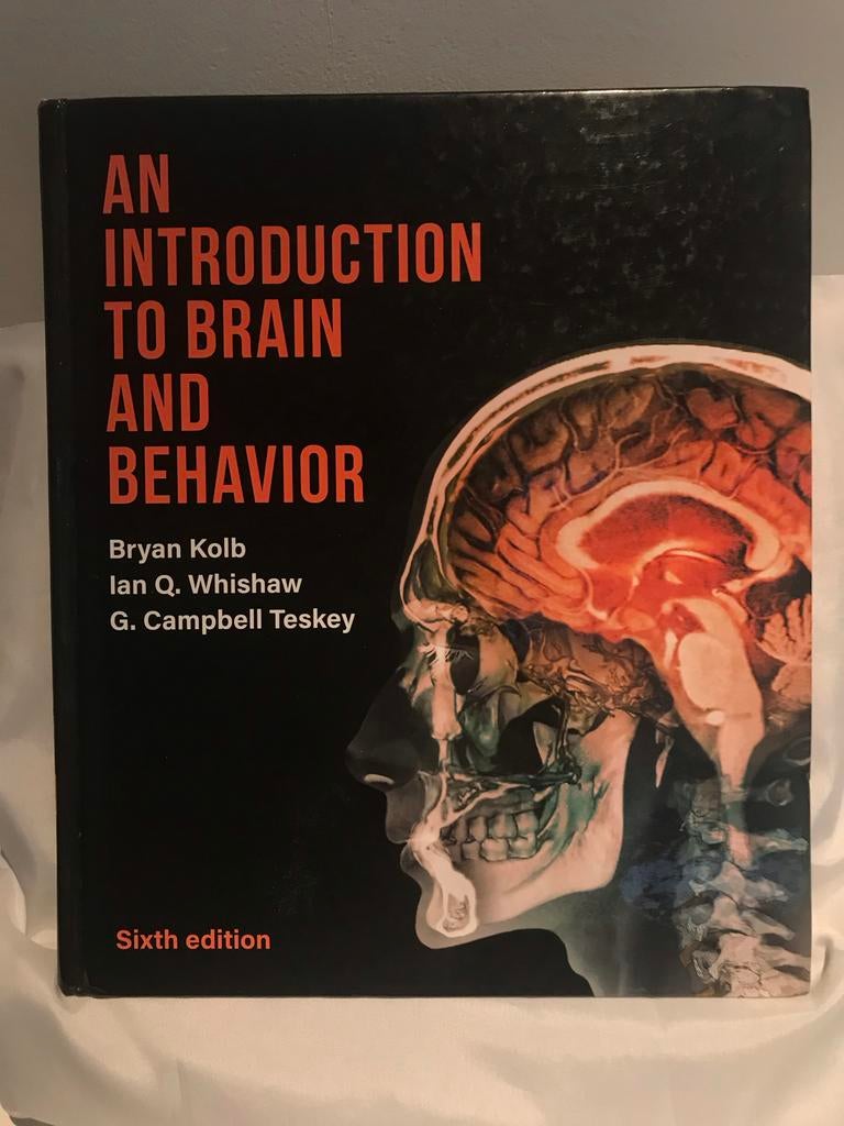 Studieboek Psychologie: An Introduction to Brain and Behavio, Boeken, Ophalen, Gamma, Gelezen, HBO