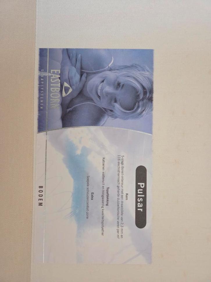 2x Eastborn boxspring elektrisch verstelbaar, Huis en Inrichting, Slaapkamer | Boxsprings, Gebruikt, 180 cm, Tweepersoons, Ophalen