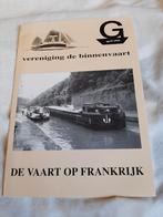 de vaart op  frankrijk-veel foto s in binnenvaart boekwerk, Ophalen of Verzenden, Voor 1920, Zuid-Holland