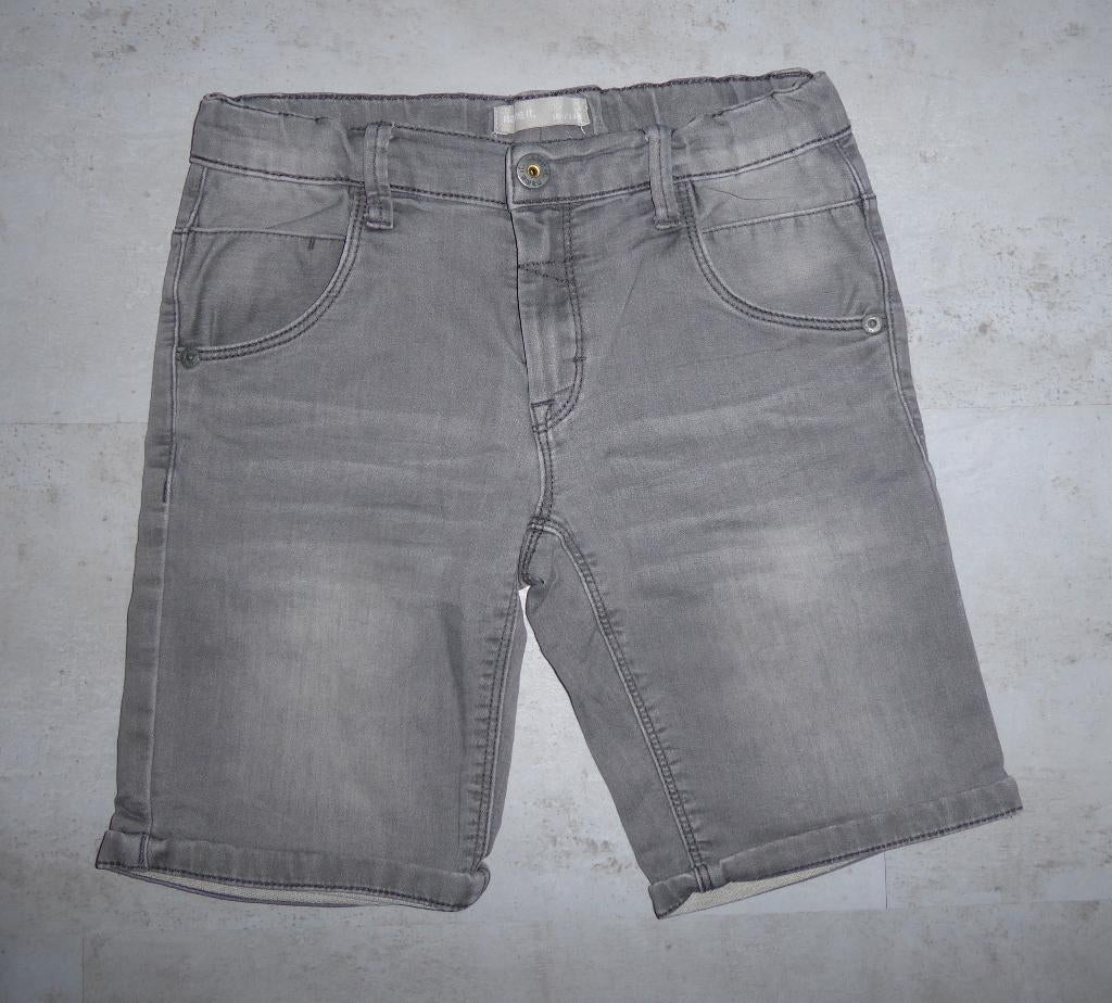 Name it grijze korte broek jongen maat 140, Kinderen en Baby's, Kinderkleding | Maat 140, Broek, Gebruikt, Ophalen of Verzenden