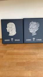 ZEER GROTE VERZAMELING WILHELMINA MUNTEN, Setje, Zilver, Koningin Wilhelmina, Overige waardes