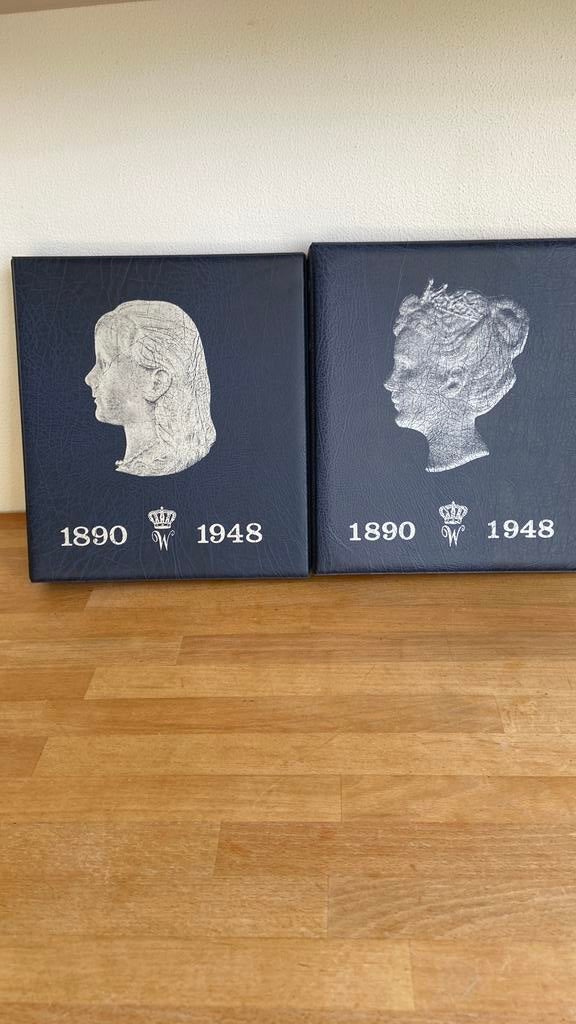 VERZAMELING WILHELMINA MUNTEN, Postzegels en Munten, Munten | Nederland, Setje, Overige waardes, Koningin Wilhelmina, Zilver, Ophalen of Verzenden