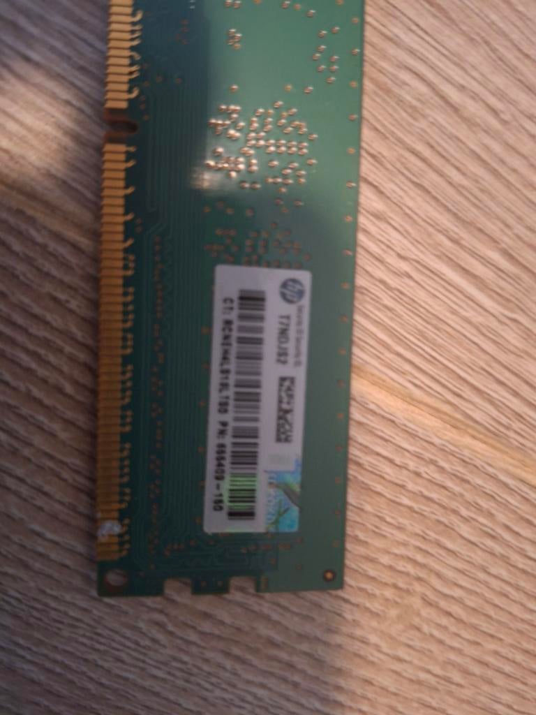 2GB ddr3 pc3 12800u ram stick van HP, DDR3, Ophalen of Verzenden, Zo goed als nieuw, Desktop