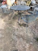 Smeedijzeren tuinset Provence look, Ophalen, Overige materialen, 2 zitplaatsen