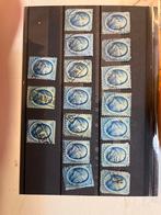 Verzameling NVPH nr 4 gestempeld uitzoeken plaat en kleur, Postzegels en Munten, Postzegels | Nederland, Ophalen of Verzenden