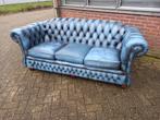 Chesterfield bank, Huis en Inrichting, Banken | Bankstellen, Ophalen, Gebruikt, Driepersoons, 75 tot 100 cm