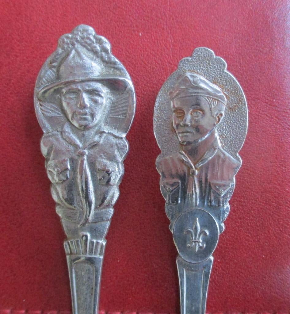 G Sola Z vintage theelepels scouting verkenners padvinders, Ophalen of Verzenden, Overige typen