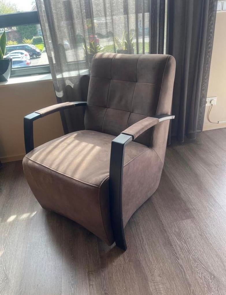 In goede staat pauteuiles nog geen jaar oud, Huis en Inrichting, Fauteuils, Ophalen of Verzenden, Zo goed als nieuw, Minder dan 50 cm