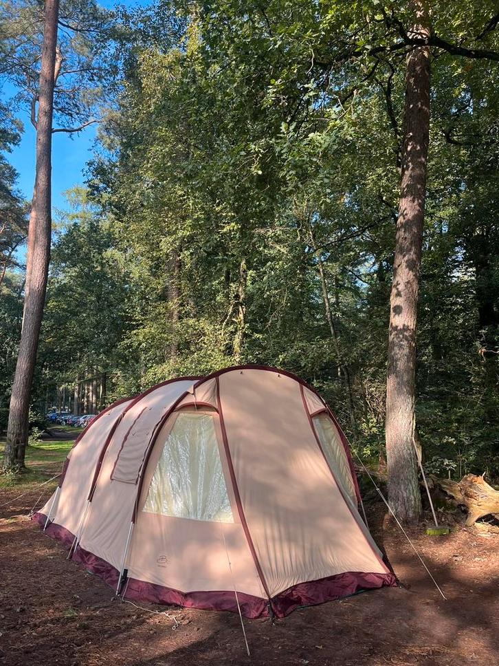 Bardani katoenen tent 4 persoons, Caravans en Kamperen, Tenten, Zo goed als nieuw, Ophalen