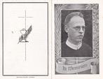 Bleijs Louis 1906 Tilburg 1945 Gorkum priester  ongeval, Ophalen of Verzenden, Bidprentje