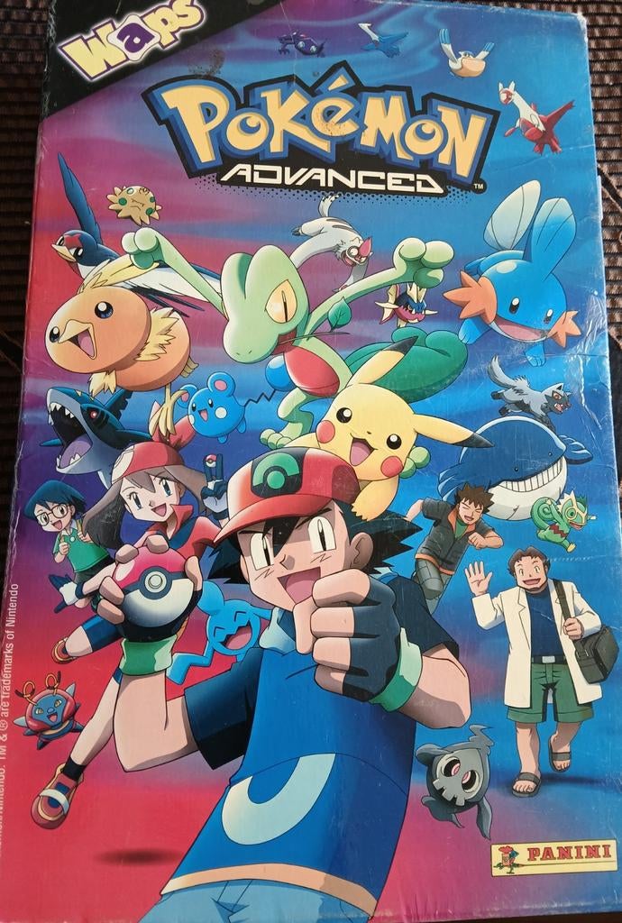 Pokémon waps panini, 1 speler, Ophalen of Verzenden, Vanaf 3 jaar