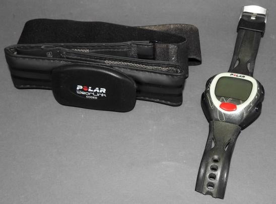 GPS Sporthorloge Polar Electro., Gebruikt, Zwart, Ophalen of Verzenden, GPS