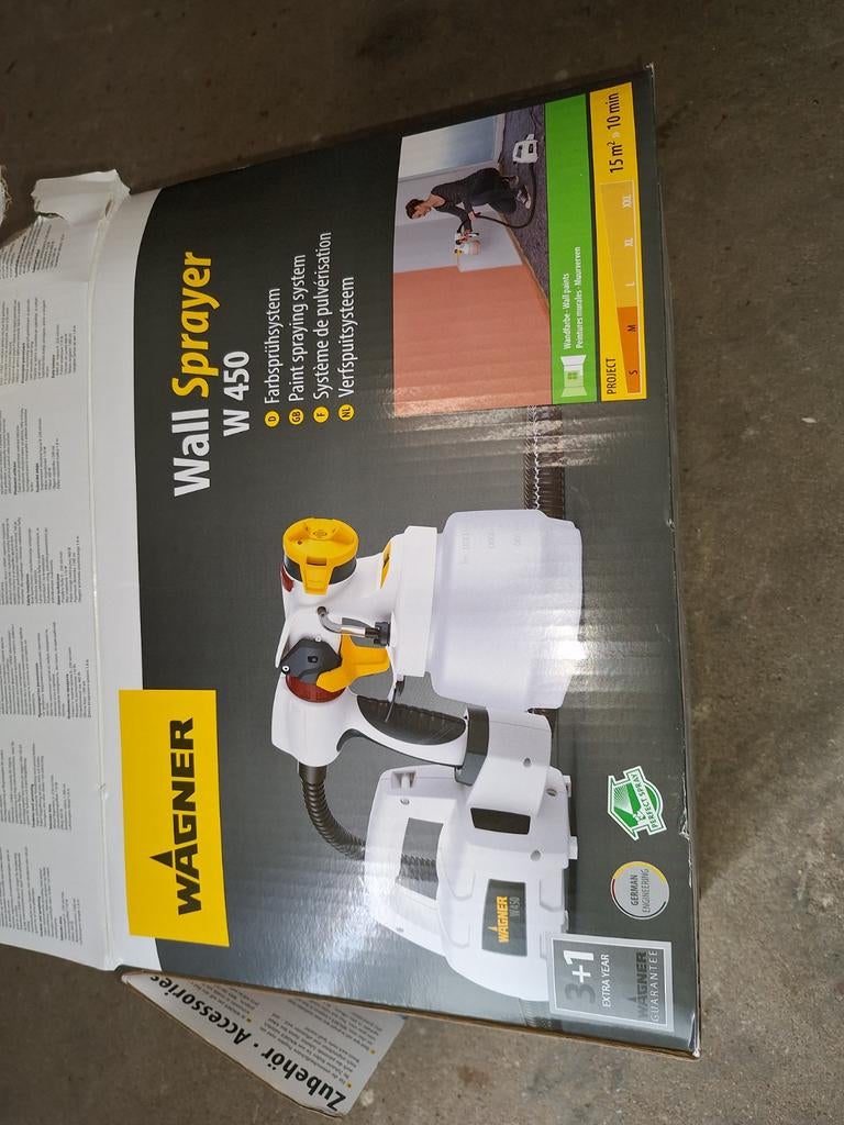 Wagner W450 Verfspuit - Wall Sprayer, Ophalen