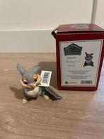 Disney Traditions jim shore Stampertje Bambi Thumper, Ophalen of Verzenden, Bambi of Dumbo, Zo goed als nieuw, Beeldje of Figuurtje
