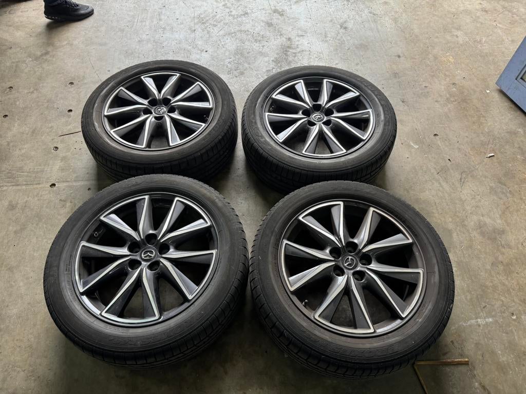 Originele velgen banden mazda cx-5 CX5 19 inch zomerbanden, Ophalen of Verzenden, 19 inch, Zomerbanden, Banden en Velgen