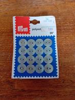 Oud kaartje met knopen, Hobby en Vrije tijd, Ophalen of Verzenden