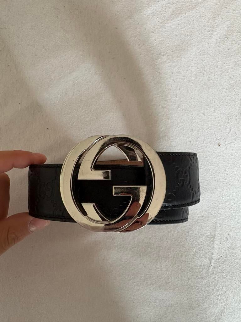 Gucci Riem heren, Ophalen, Zwart