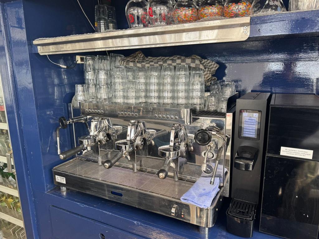 koffiezet apparaat, Witgoed en Apparatuur, Gebruikt, Espresso apparaat, 10 kopjes of meer, Gemalen koffie