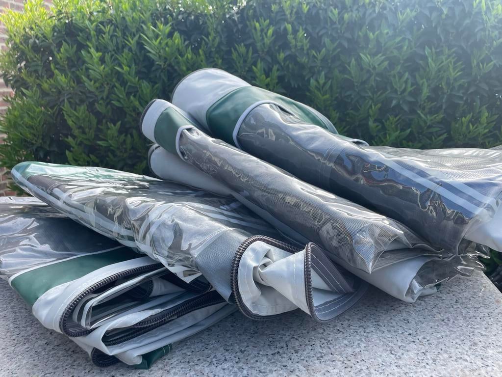 Voortent + luifel voor omloop maat 8 - Ten Cate doek, Ophalen, Gebruikt, Ten Cate All Season 200g/m2, Overige merken