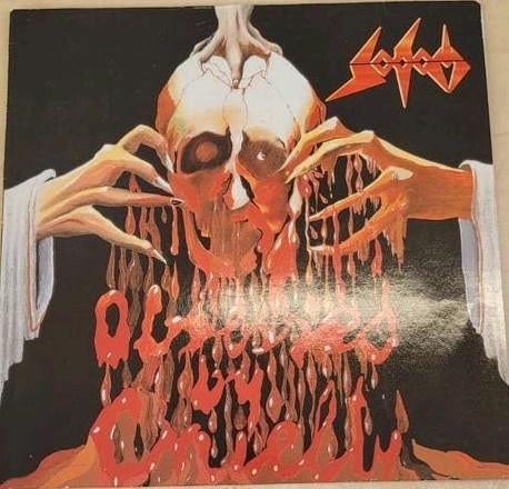LP Sodom - Obsessed by cruelty, Ophalen, Gebruikt