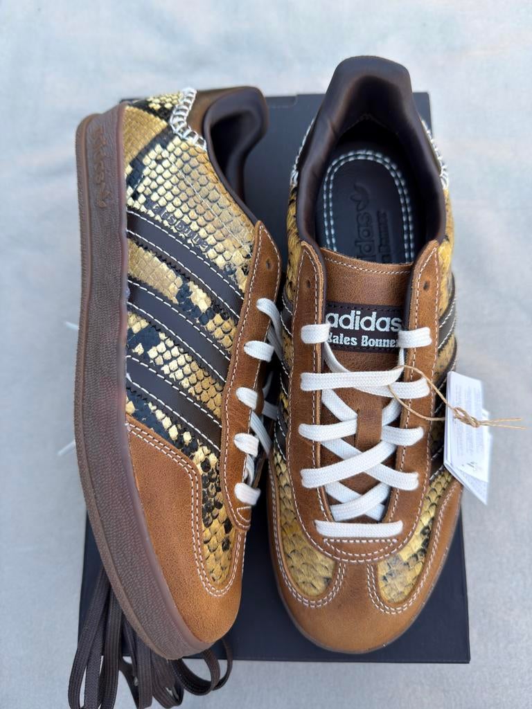 Adidas Gazelle Indoor Wales Bonner Snakeskin Maat 39 1/3, --, Geel, Nieuw, Ophalen of Verzenden