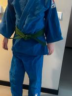 Blauw judopak Nikiwa - Maat 150, Groter dan maat XL, Gebruikt, Judo, Vechtsportpak